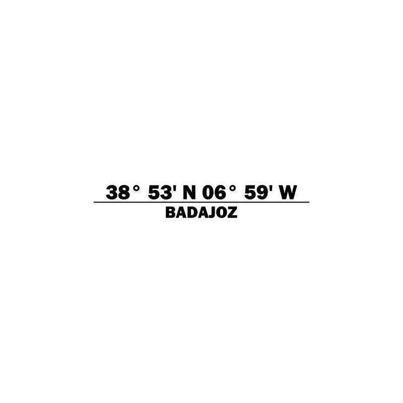 Badajoz Coordinates