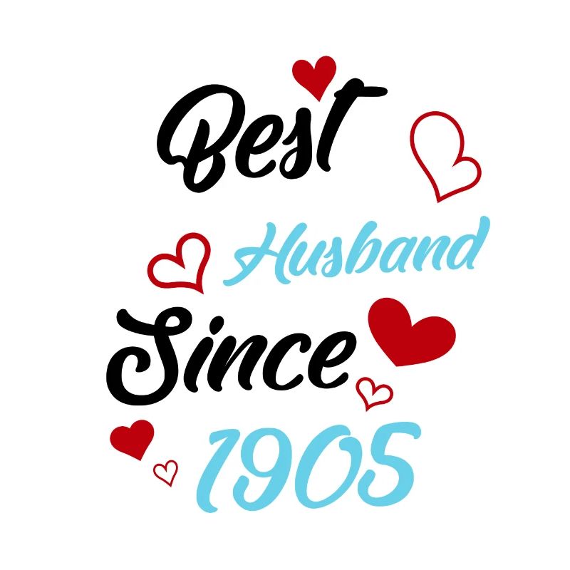 Bester Ehemann seit 1905 Hochzeit