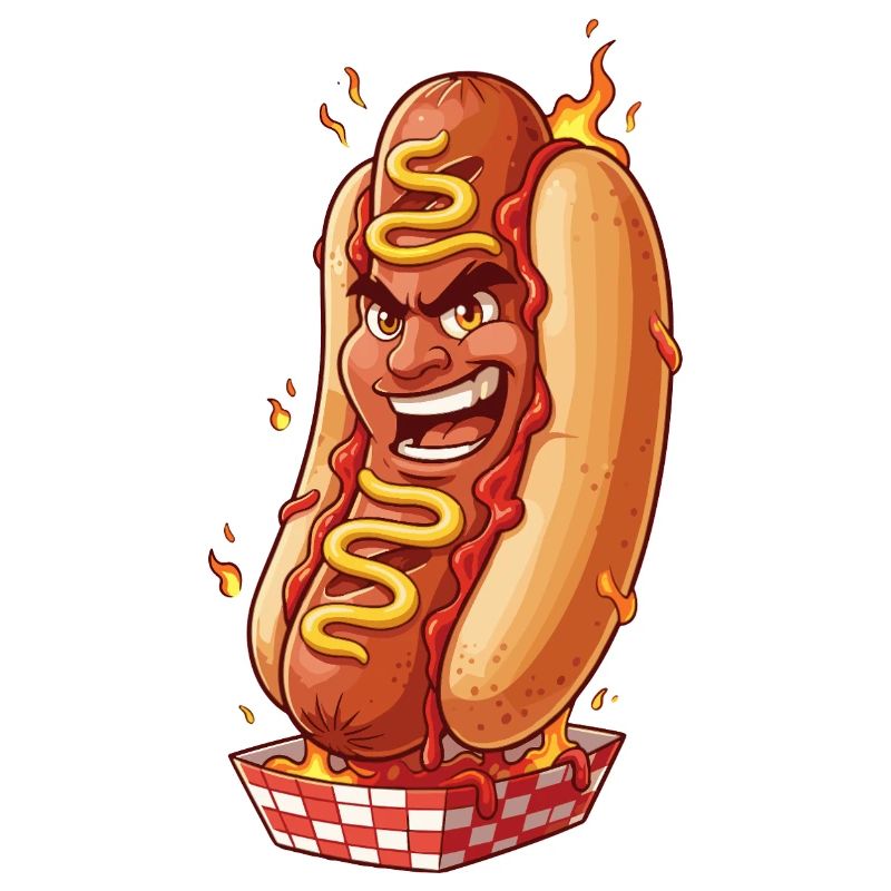 Fire Hot Dog