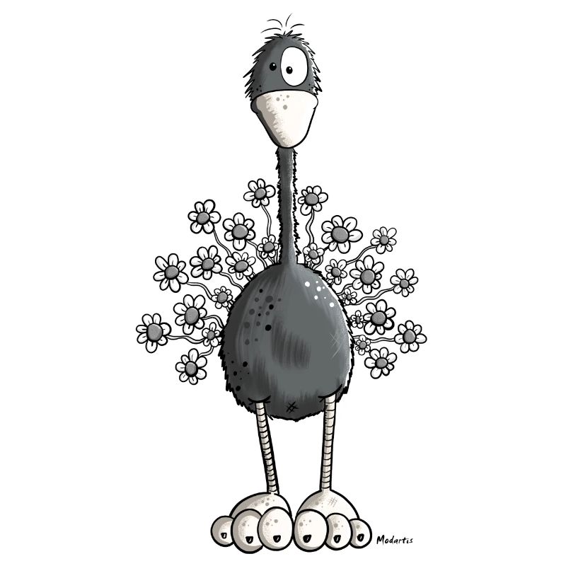 Funny Ostrich