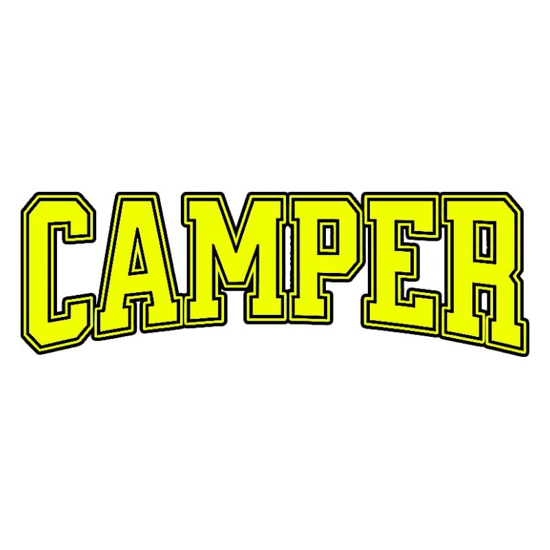 CAMPER Retro Varsity Style