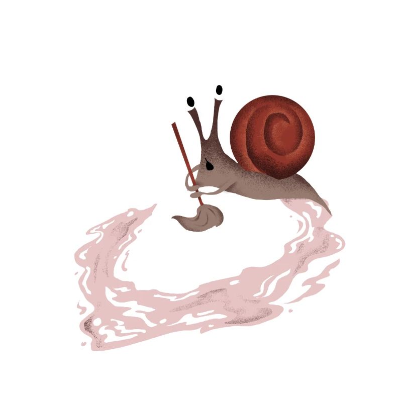 Dumme Schnecke Geschenk