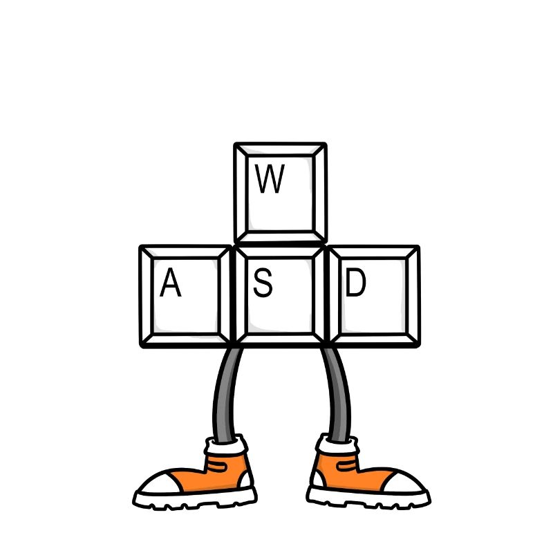 Je marche avec WASD - Marcher - Courir