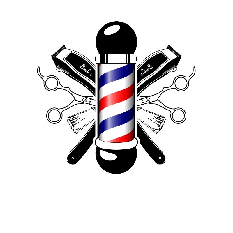 Retro Barber Shop Bart Geschenk