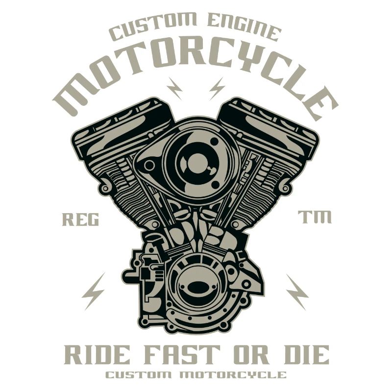 Motorcycle engine conversion Chopper Custom Engine