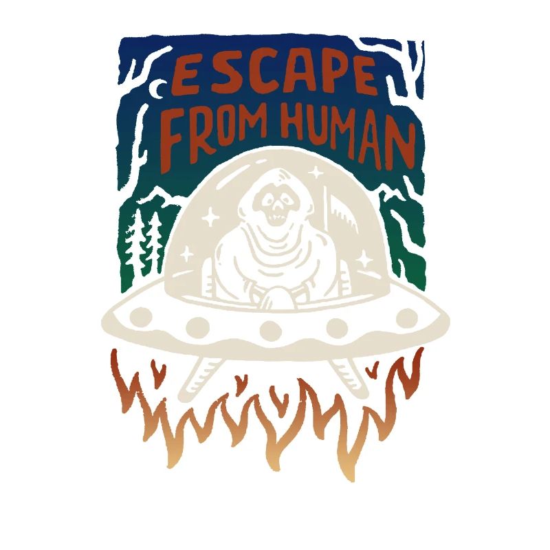 Échapper à l'humain