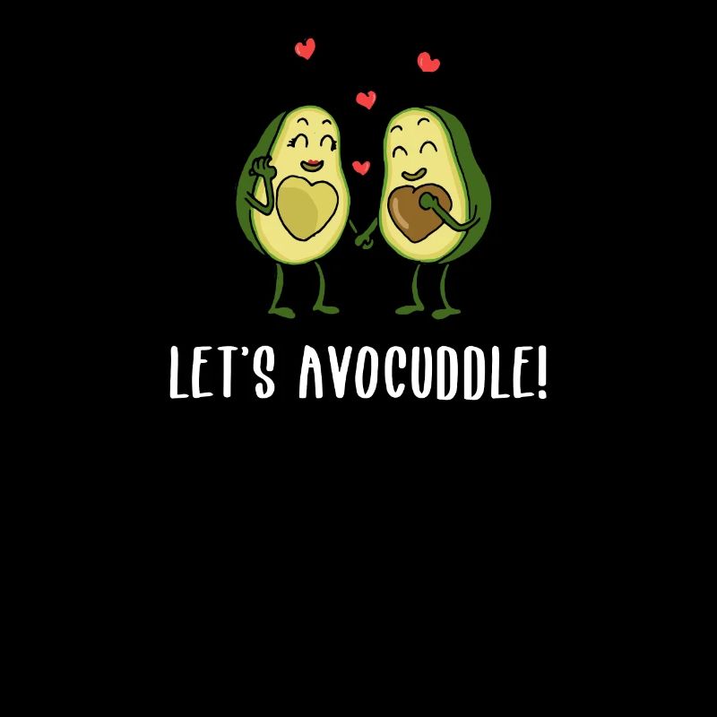 Cuddling Avocado Lets Avocuddle Romantic Couples