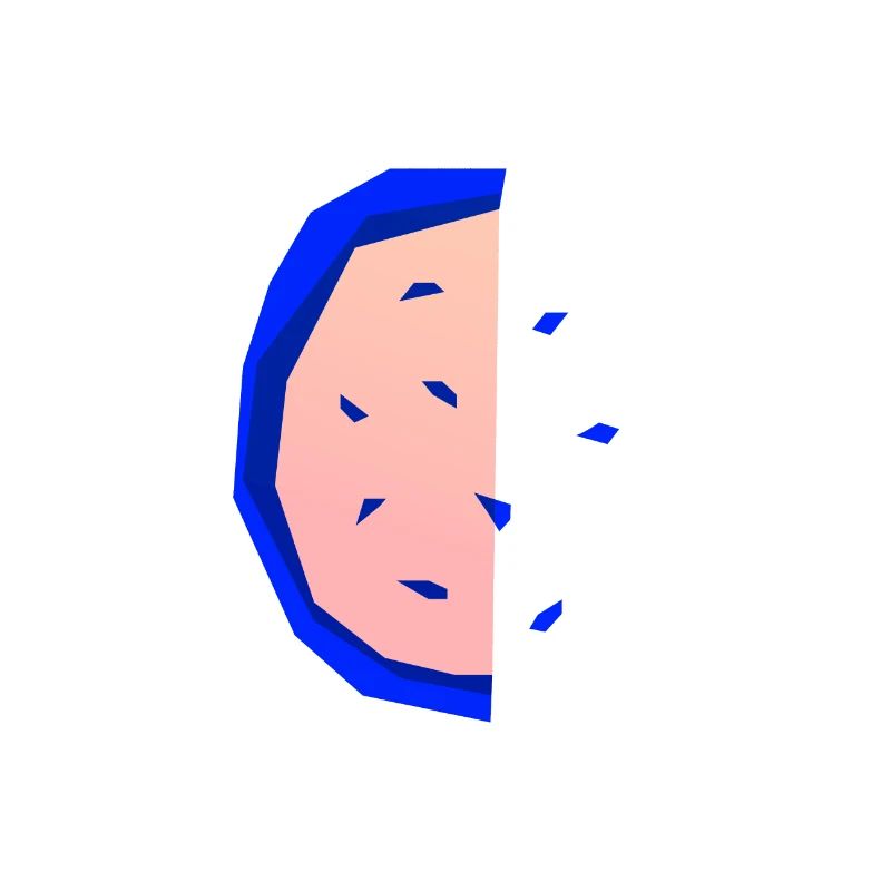 Abstract melon