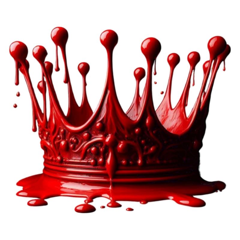 Couronne de cire 👑 à cacheter rouge