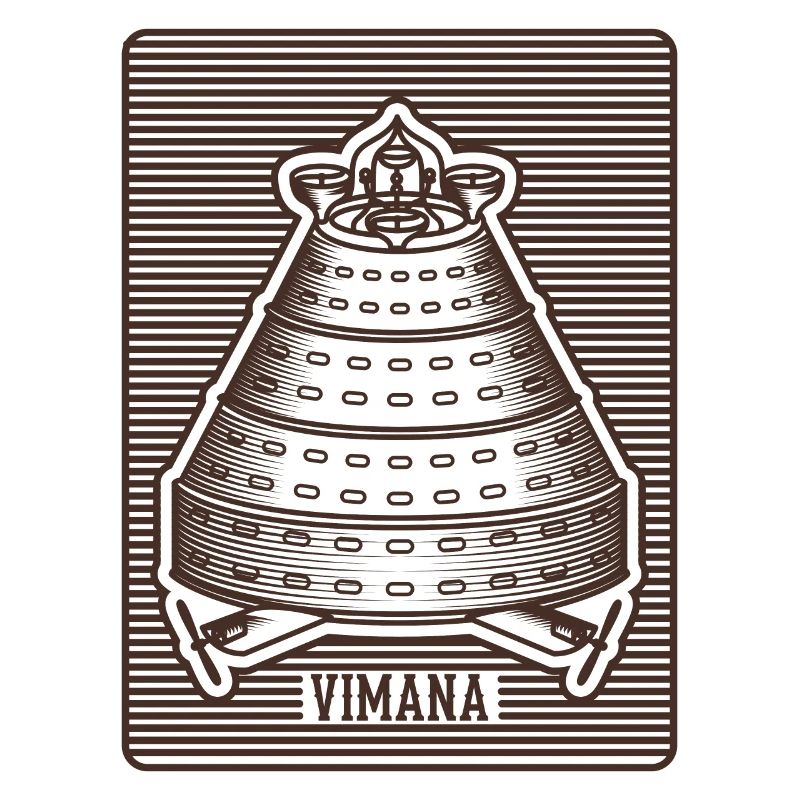 Cadeau UFO de VIMANA Old Indian Flying Machine
