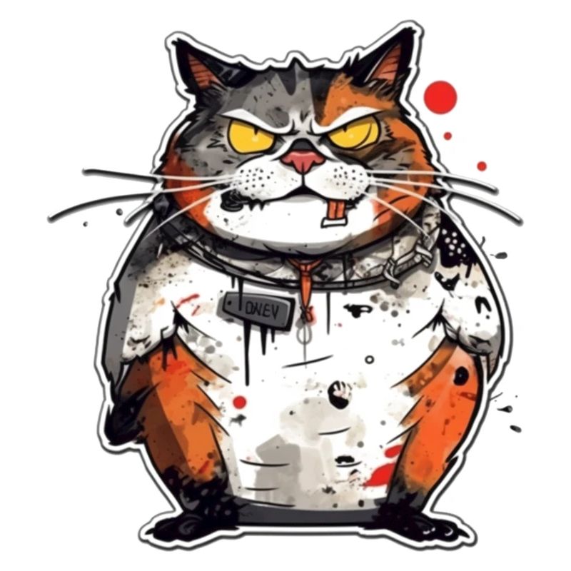 Chat méchant