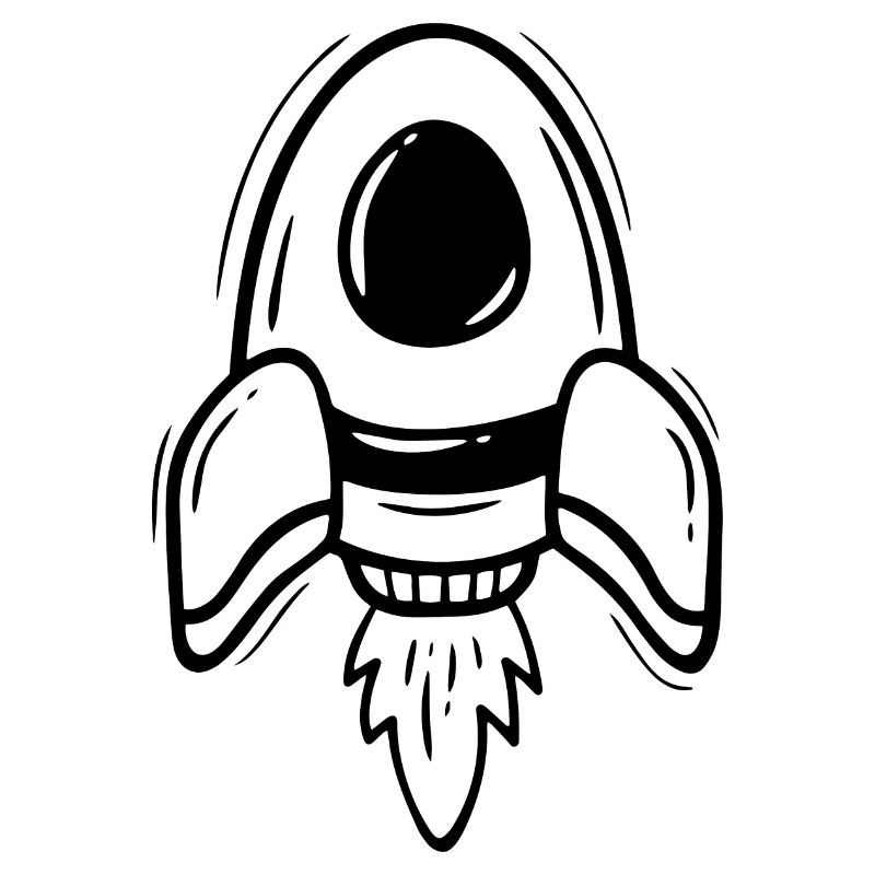 ROCKET SPACESHIP JET PLANET SPACE GALAXY STAR