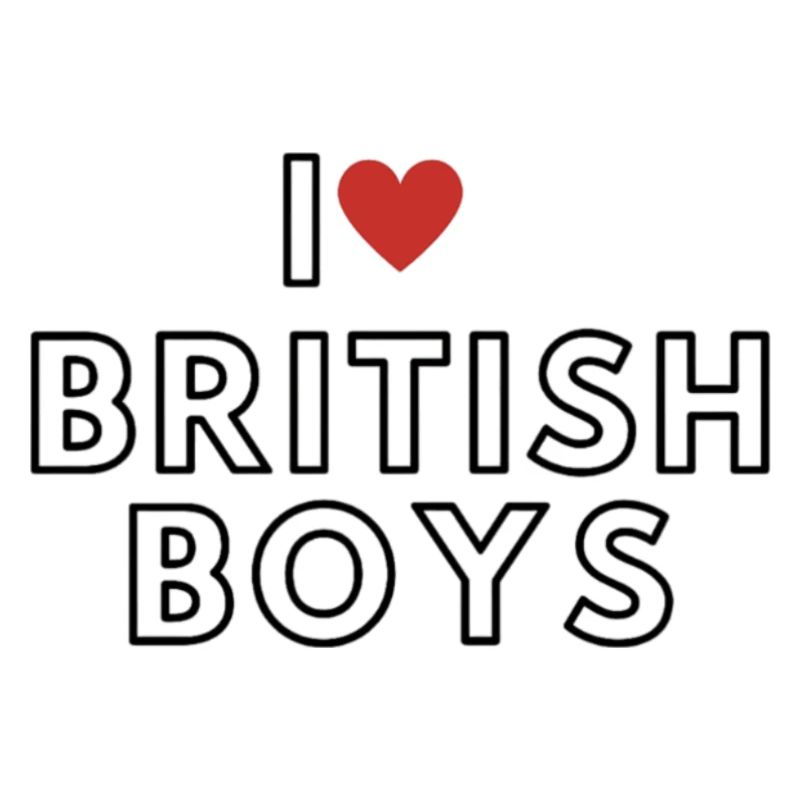 Ich liebe Britisch I Rot Er Britisch