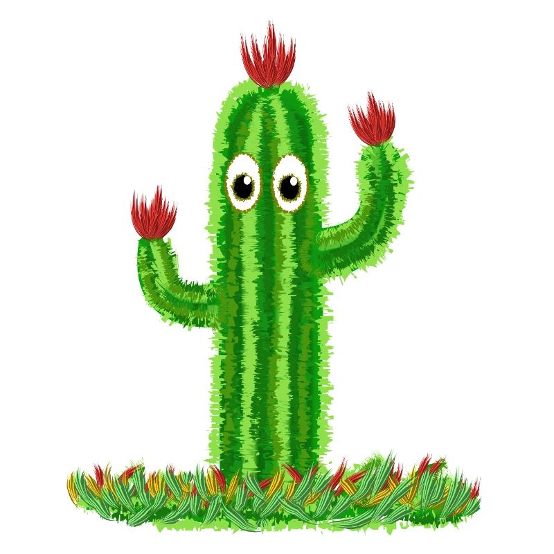 Cactus with eyes