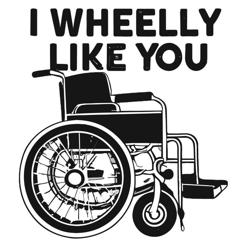Rollstuhl Rollstuhlfahrer Geschenkidee