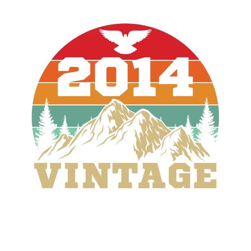 2014 Vintage Retro Geburtstagsgeschenk
