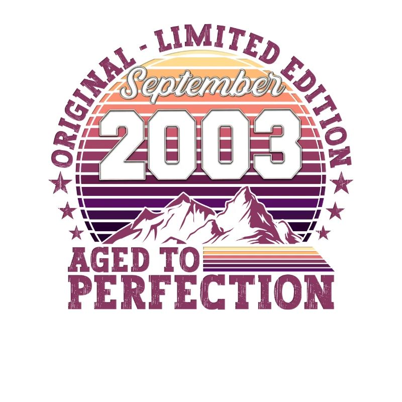 Original September 2003 19th Birthday Gift
