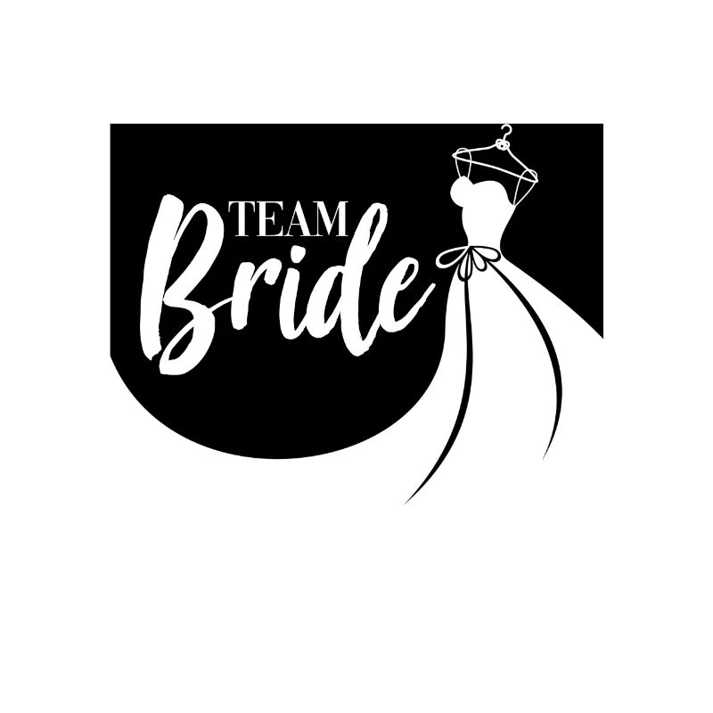 Team bride wedding