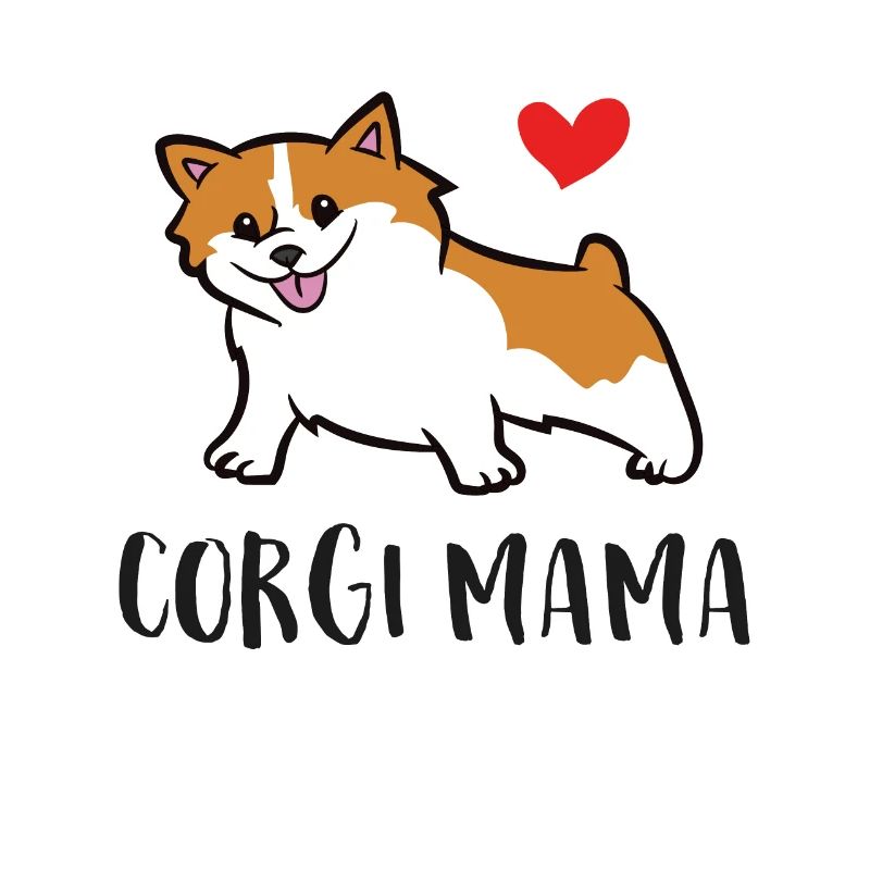 Corgi Mama Cute Welsh Corgi
