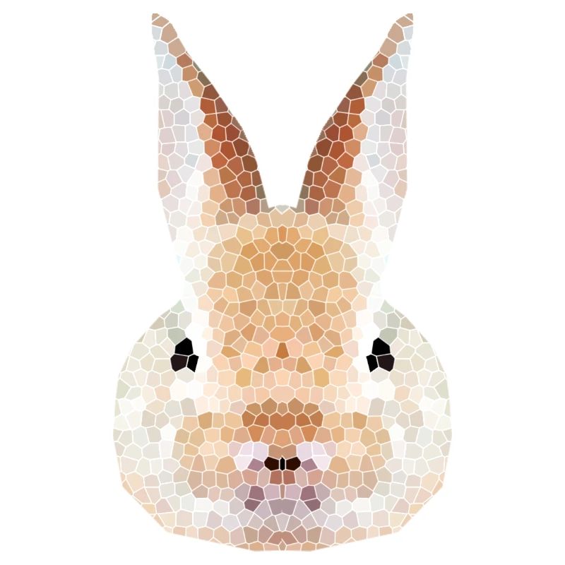 Polygone de lapin – Low Poly