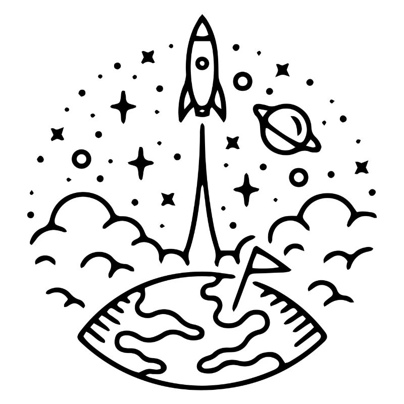 Rocket launch gift idea