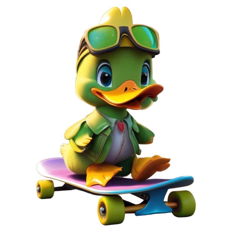 Skating Duck 2