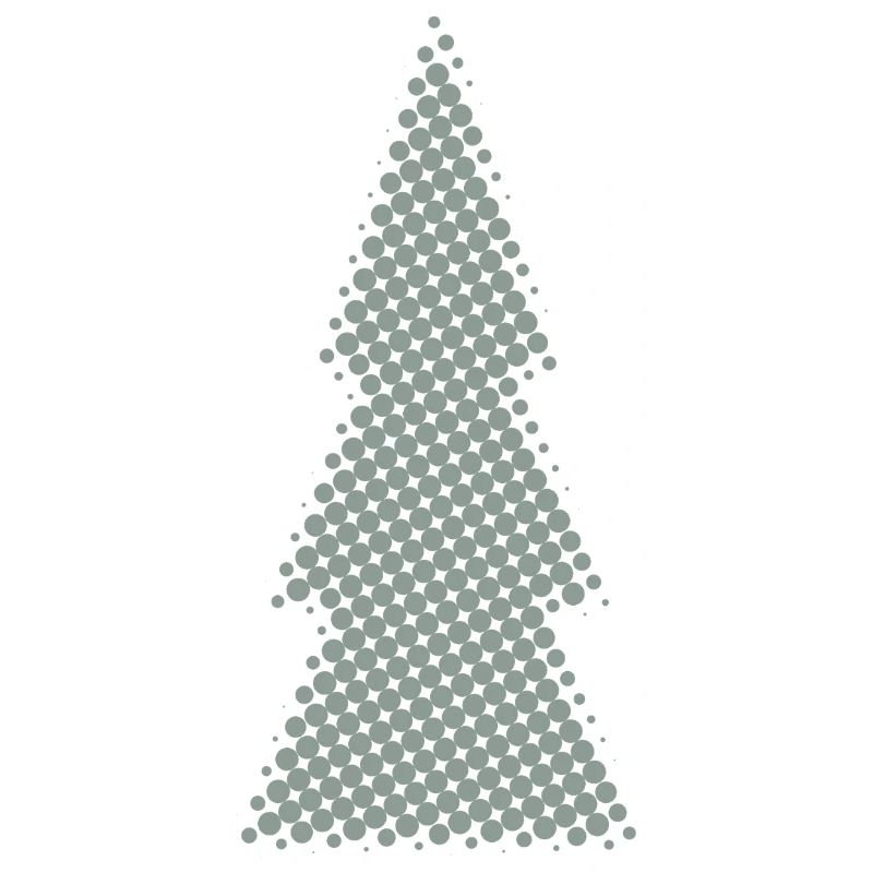 Weihnachtsbaum Pixeldesign tanne
