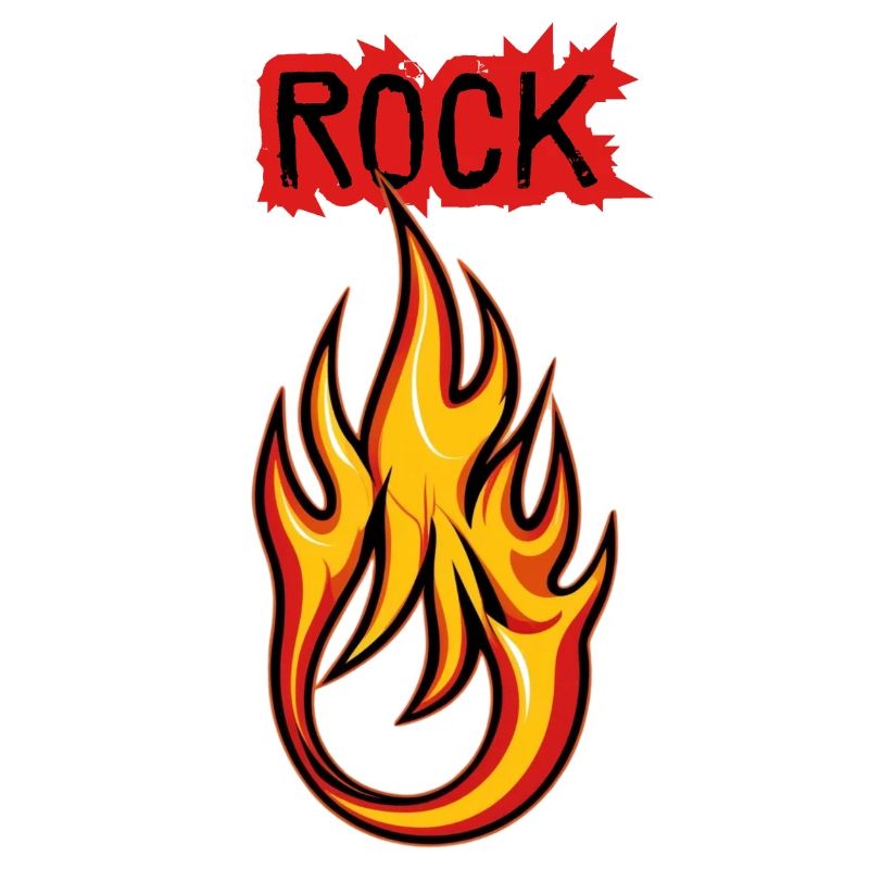Rock Fire & Flame