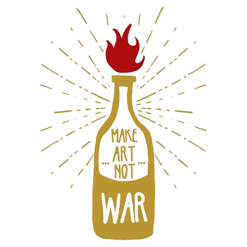 Make art not war