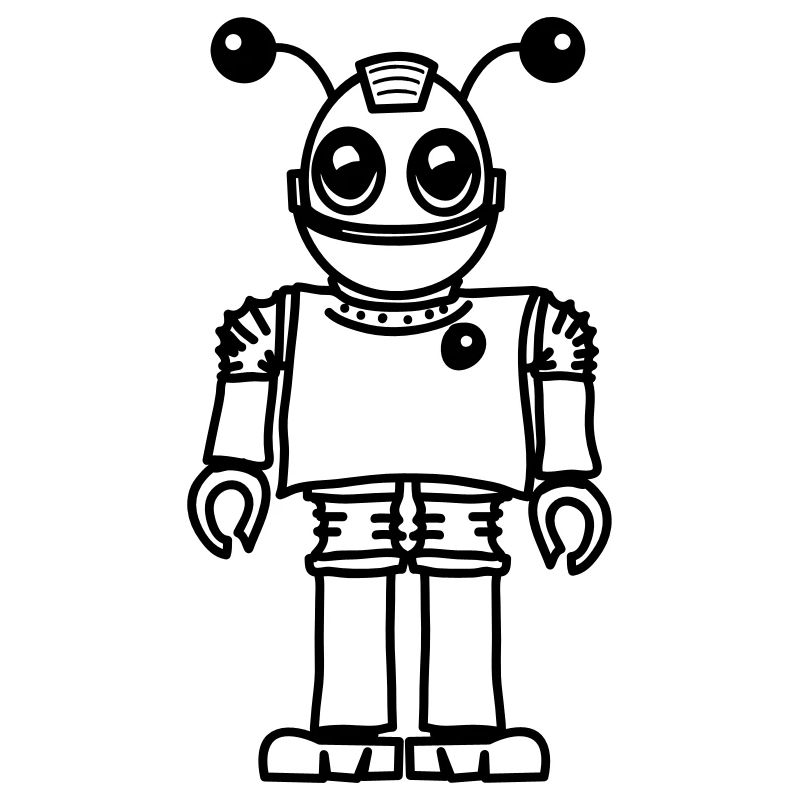 Cool funny robot toy fun