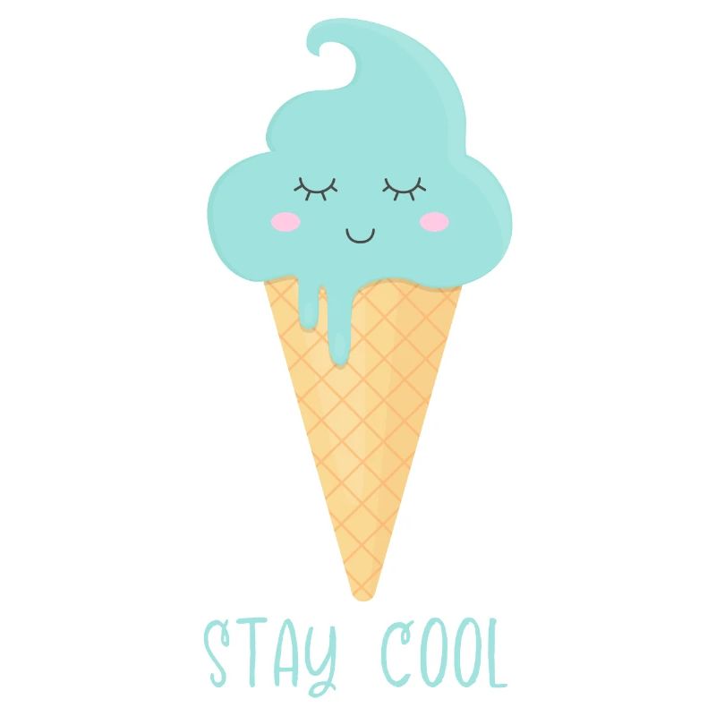 Cornet de crème glacée « Stay Cool »