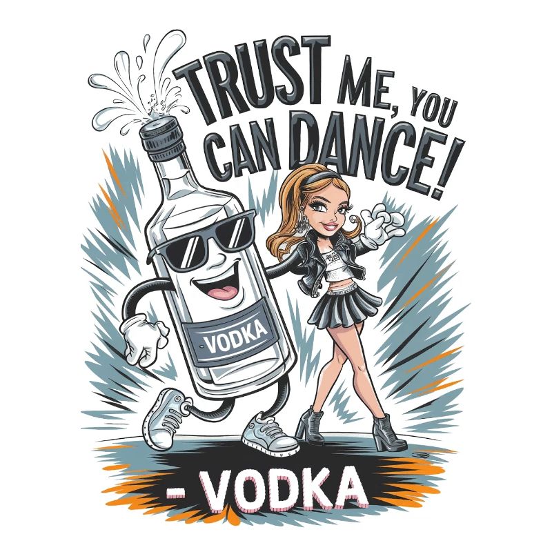 Croyez-moi, vous savez danser. -Vodka