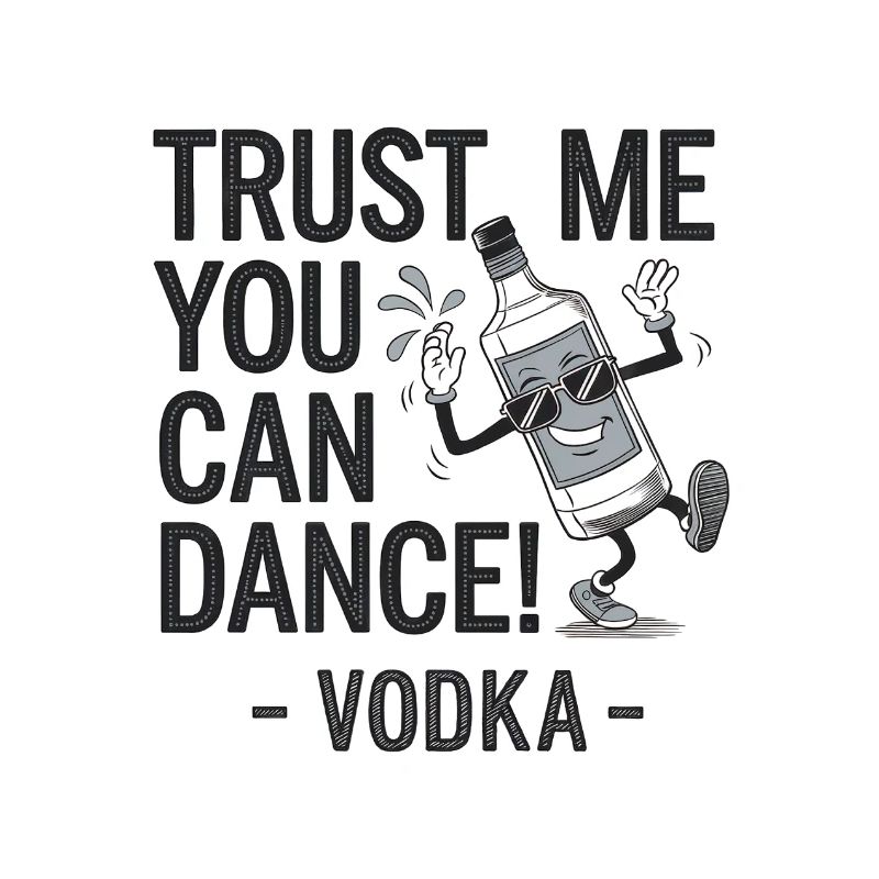 Croyez-moi, vous savez danser. -Vodka