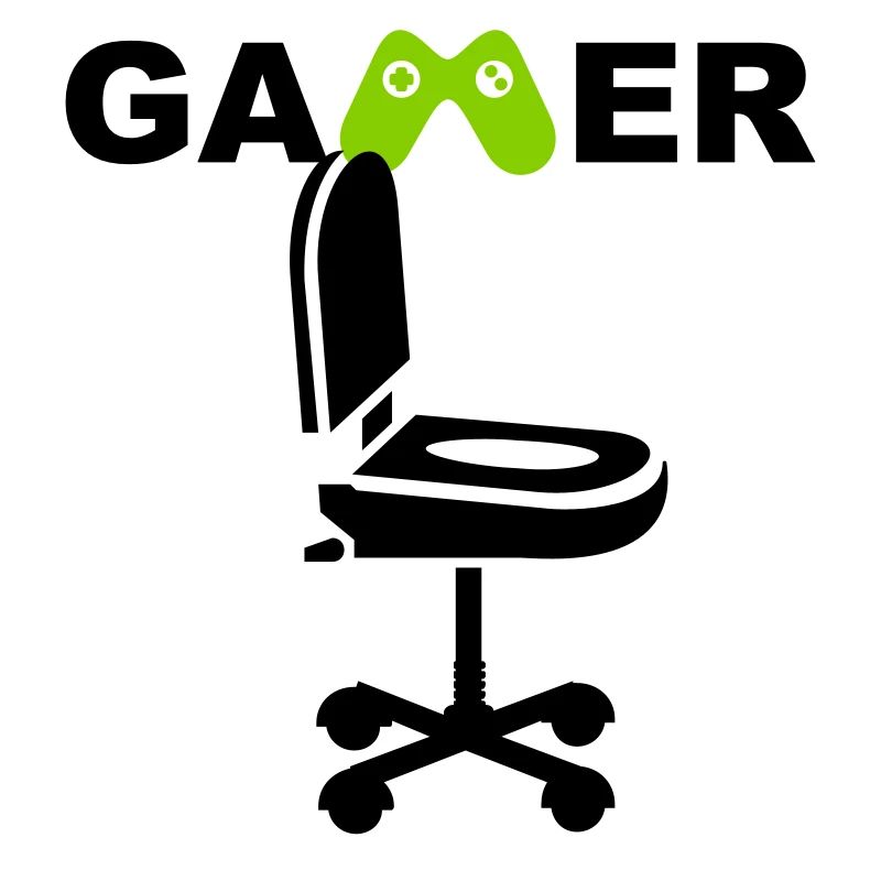 Nerd chaise de bureau de commodité / convinience