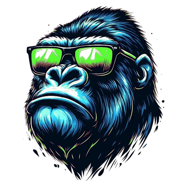Gorillas with Sunglasses