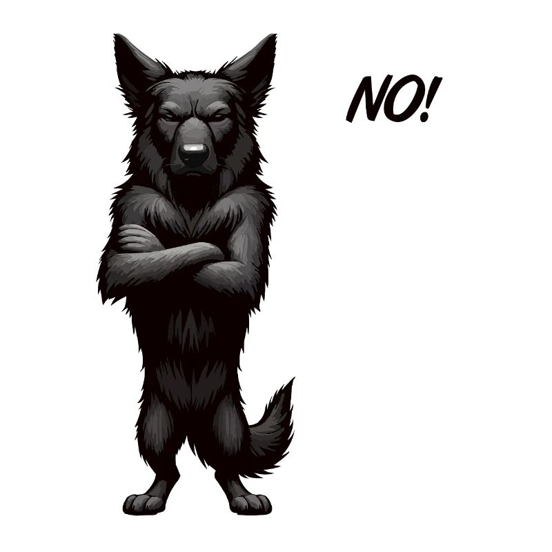 No Black Shepherd Shepherd Owner