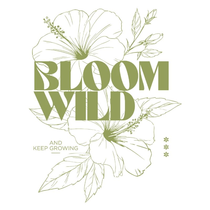 Bloom Wild Botanische Illustration