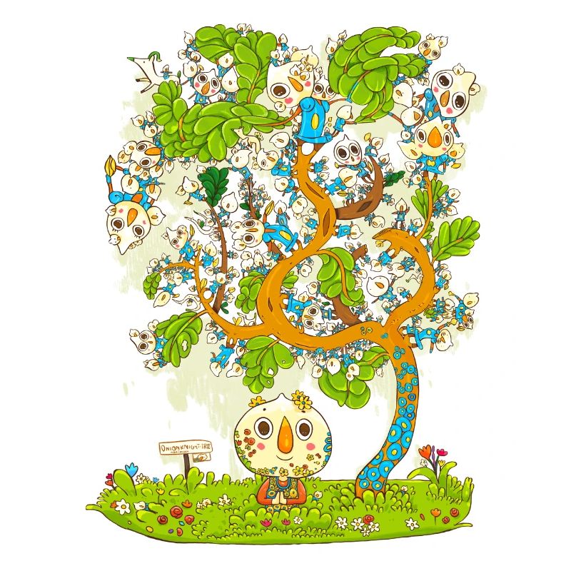 Arbre à oignon
