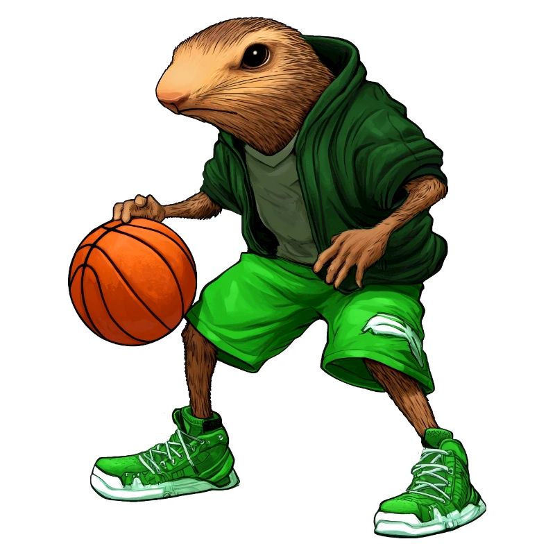 Mole Basketball Player