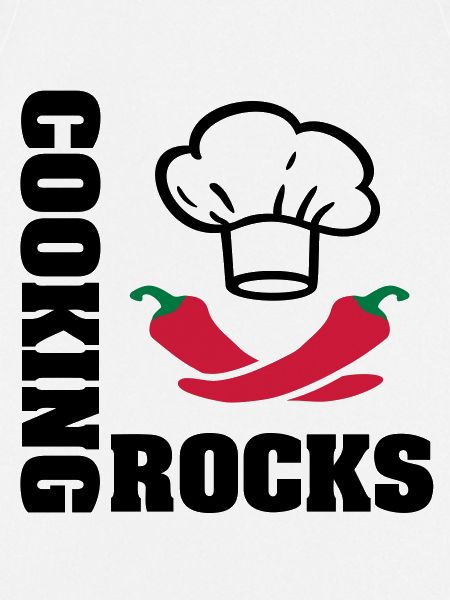 Cooking rocks. chef