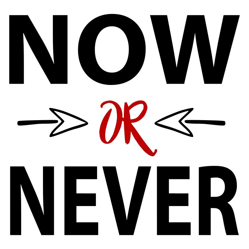 Sprüche Now or Never