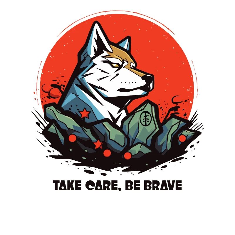 Be brave as a wolf