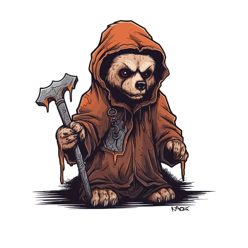 The Grim Reaper Bear