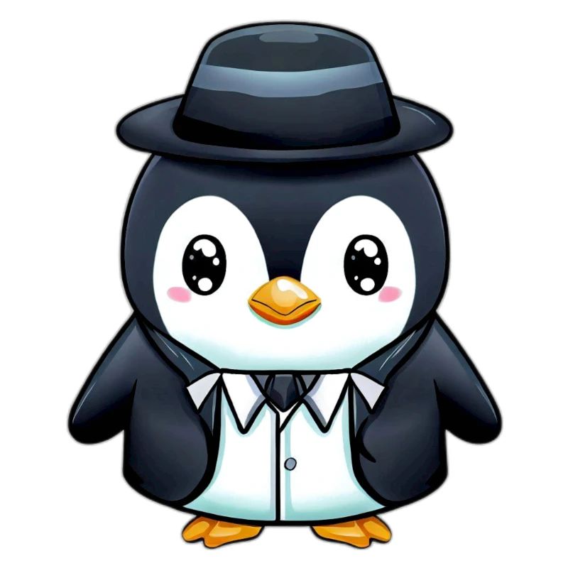 Mignon agent pingouin