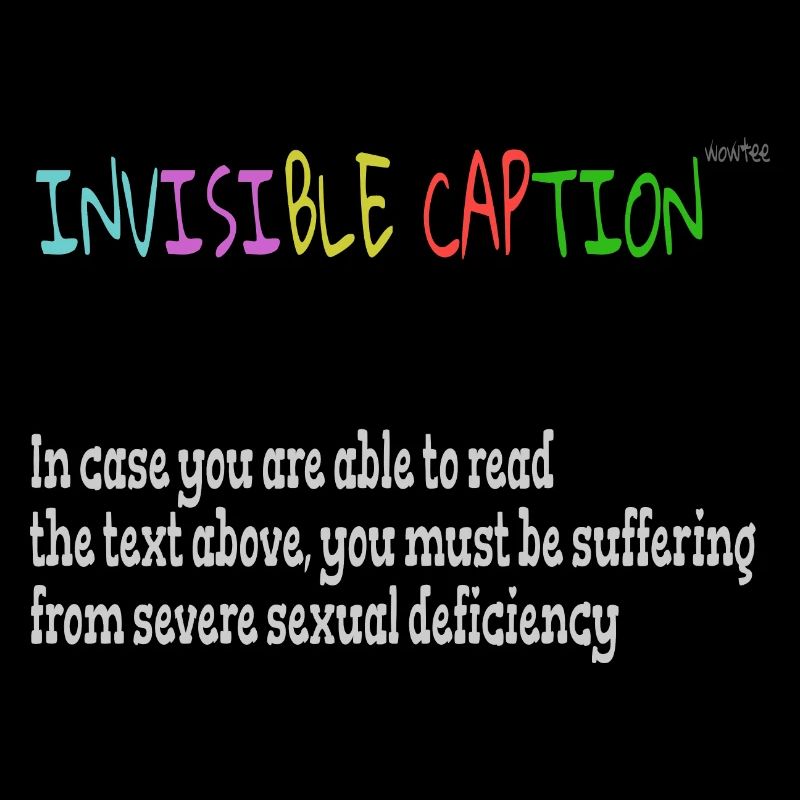 Invisible caption