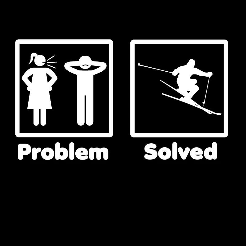 problème résolu ski de ski