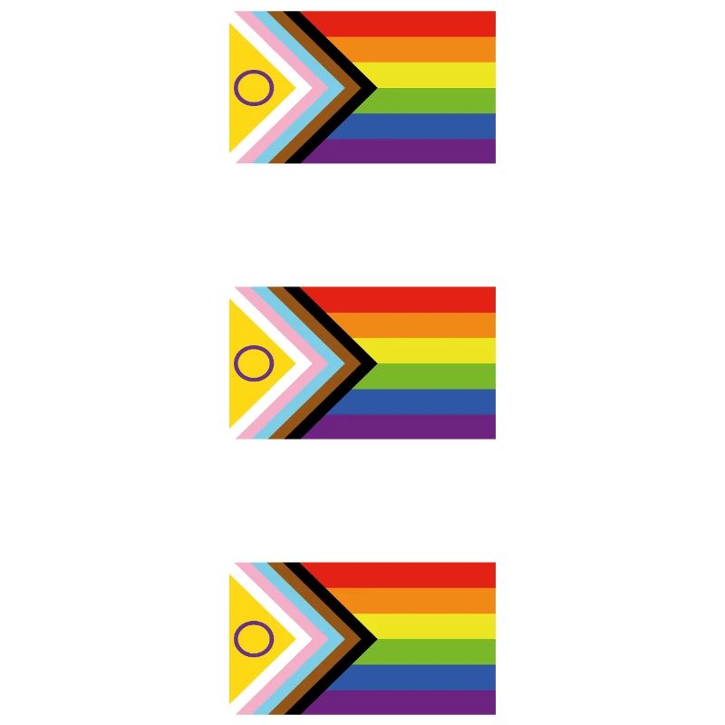 Progrès Inclusive Fierté Drapeau Arc-en-ciel LGBTQ+