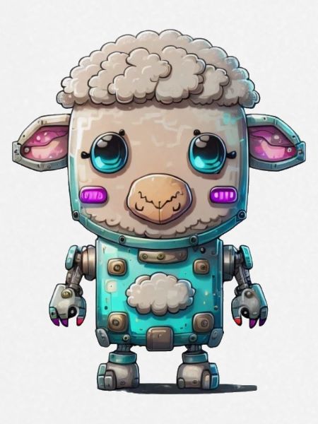 Roboter Schaf