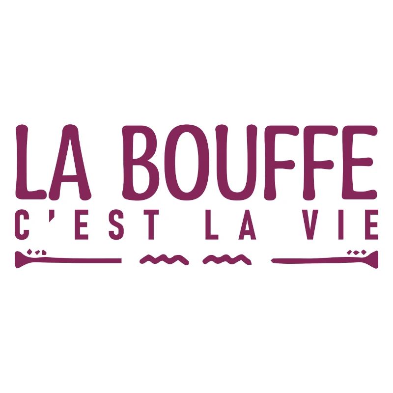 La bouffe c'est la vie. J'aime la bouffe.