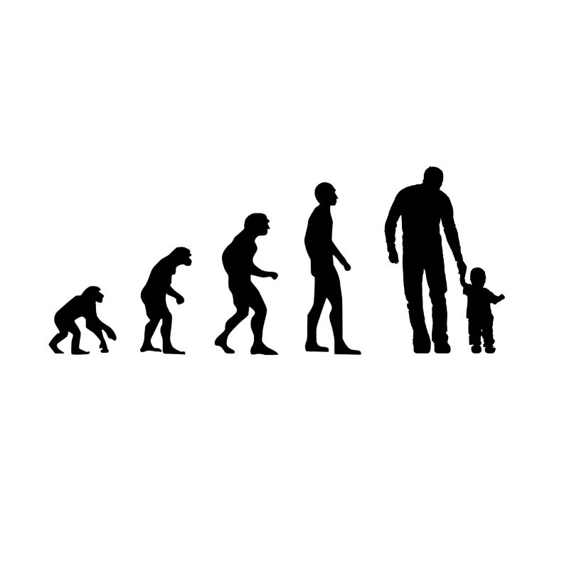 Father Evolution Daddy dad